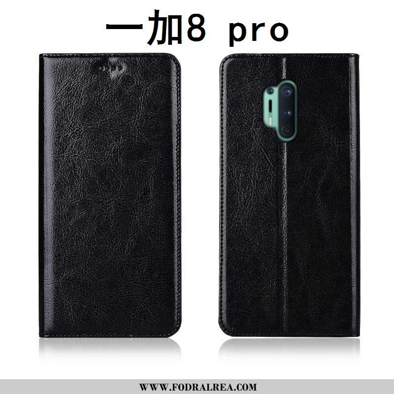 Skal Oneplus 8 Pro Silikon Clamshell Ny, Fodral Oneplus 8 Pro Skydd Mönster Svarta