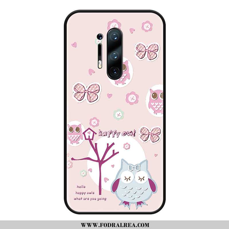 Skal Oneplus 8 Pro Vacker Fallskydd Mobil Telefon, Fodral Oneplus 8 Pro Skydd Stor Rosa