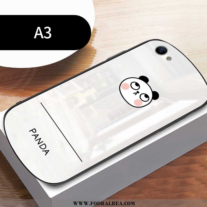 Skal Oppo A3 Kreativa Personlighet Vit, Fodral Oppo A3 Silikon Mobil Telefon Vita