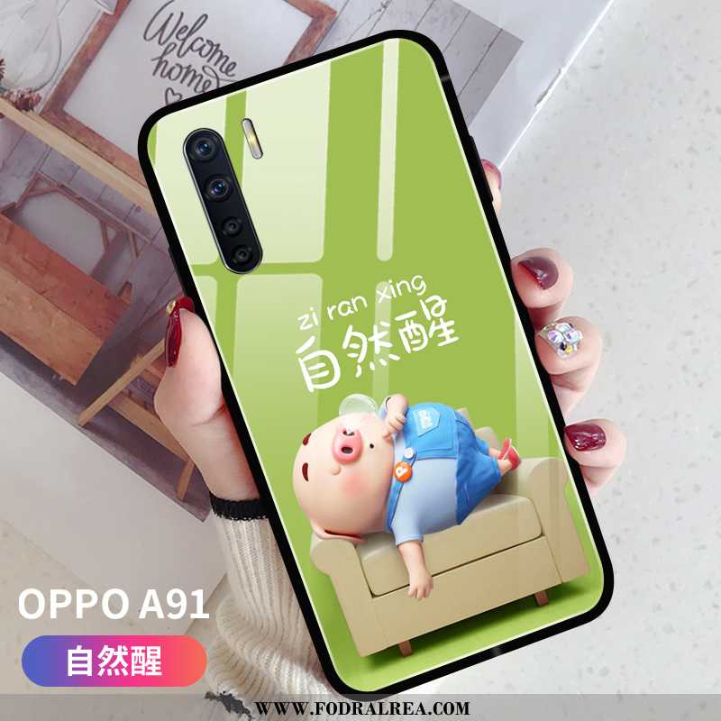 Skal Oppo A91 Silikon Rosa Fallskydd, Fodral Oppo A91 Skydd Liten