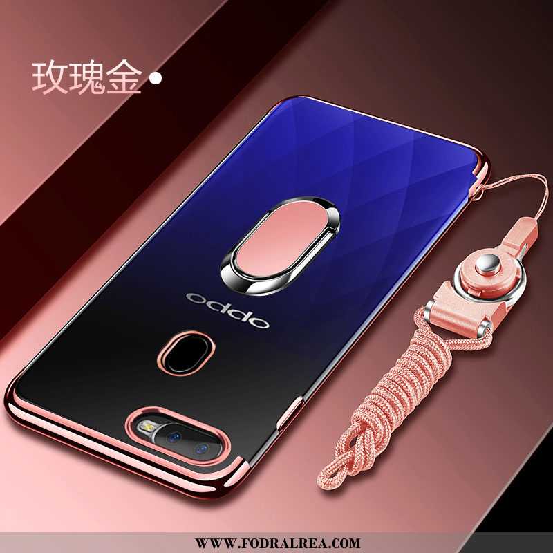 Skal Oppo Ax7 Transparent Fallskydd Tunn, Fodral Oppo Ax7 Trend All Inclusive Guld