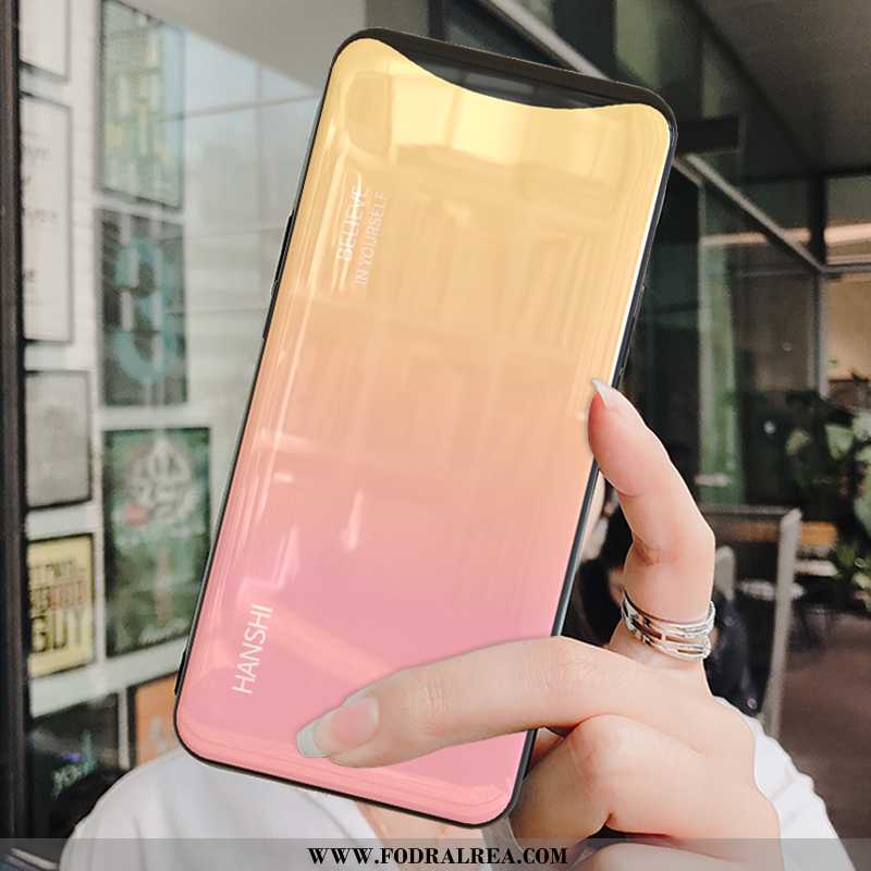 Skal Oppo Find X Mjuk Härdning Trend, Fodral Oppo Find X Skydd Rosa