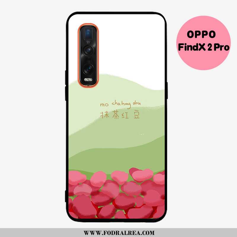 Skal Oppo Find X2 Pro Mjuk Kyla Vind, Fodral Oppo Find X2 Pro Silikon Mobil Telefon Khaki