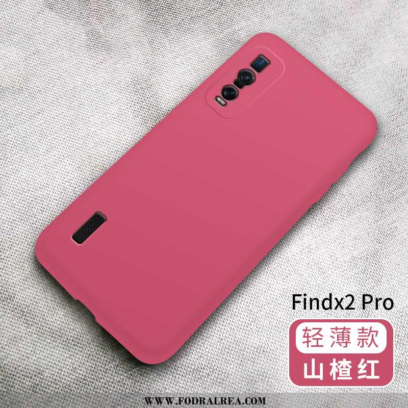 Skal Oppo Find X2 Pro Skydd Silikon Mobil Telefon, Fodral Oppo Find X2 Pro Nubuck Grön