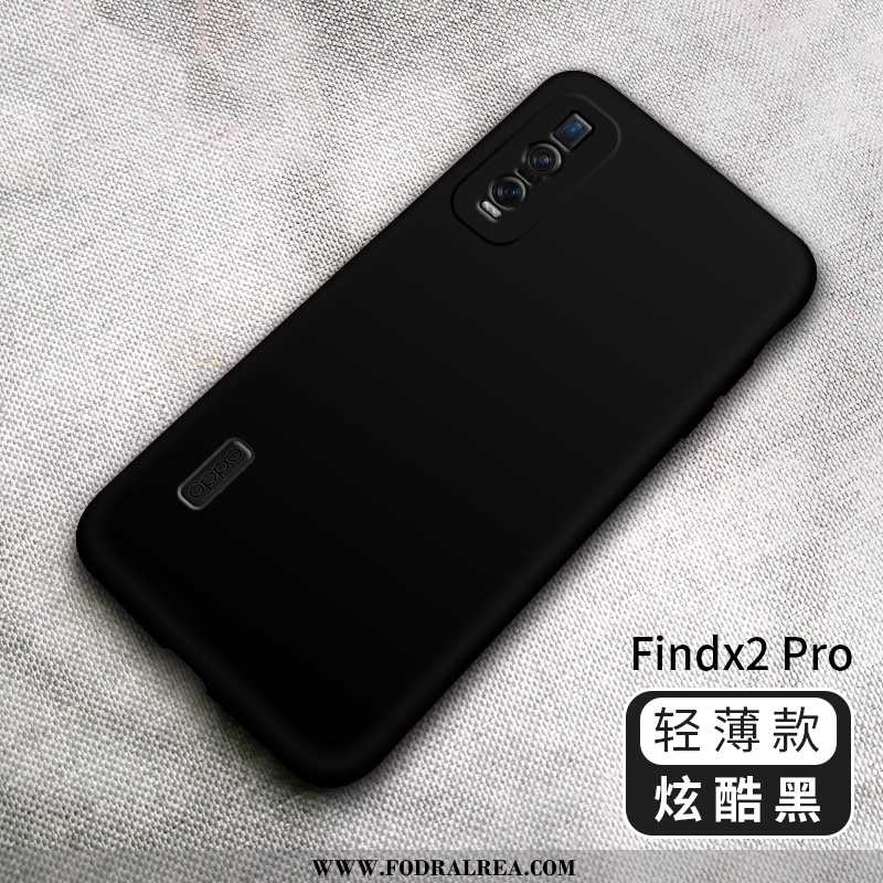 Skal Oppo Find X2 Pro Skydd Silikon Mobil Telefon, Fodral Oppo Find X2 Pro Nubuck Grön