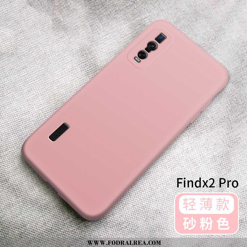 Skal Oppo Find X2 Pro Skydd Silikon Mobil Telefon, Fodral Oppo Find X2 Pro Nubuck Grön