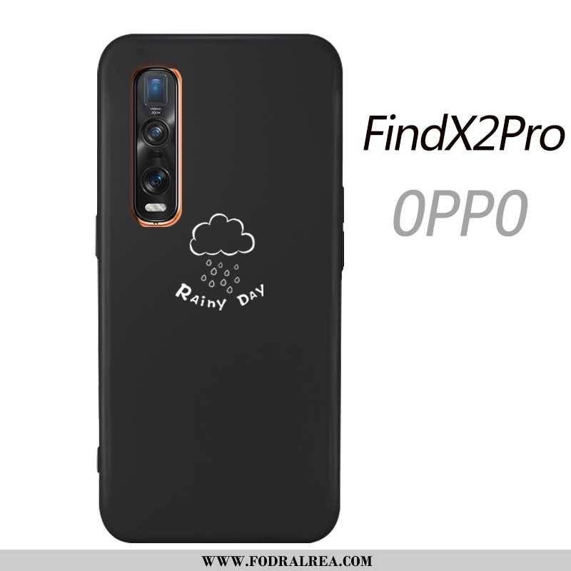 Skal Oppo Find X2 Pro Trend All Inclusive Tunn, Fodral Oppo Find X2 Pro Super Enkel Svarta