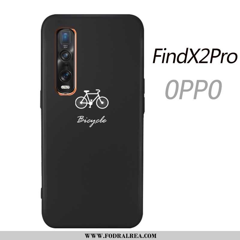 Skal Oppo Find X2 Pro Trend All Inclusive Tunn, Fodral Oppo Find X2 Pro Super Enkel Svarta