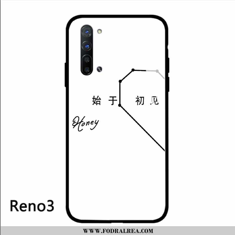 Skal Oppo Reno 3 Glas Konst, Fodral Oppo Reno 3 Trend Vita