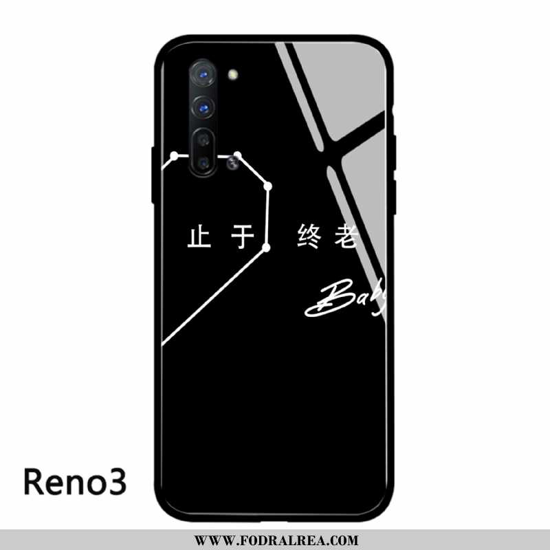 Skal Oppo Reno 3 Glas Konst, Fodral Oppo Reno 3 Trend Vita