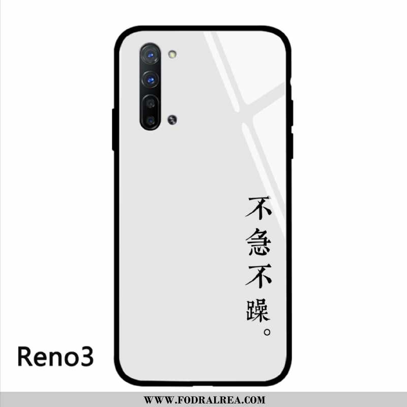 Skal Oppo Reno 3 Kreativa Fodral Skal, Oppo Reno 3 Skydd Fallskydd Svarta