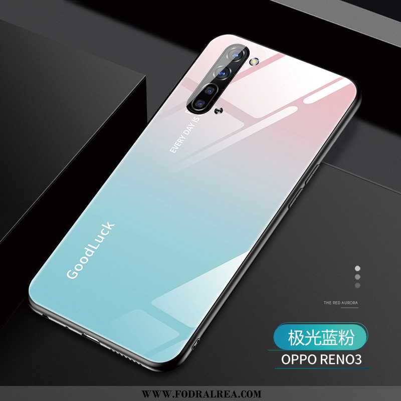 Skal Oppo Reno 3 Personlighet Par Enkel, Fodral Oppo Reno 3 Kreativa Lila