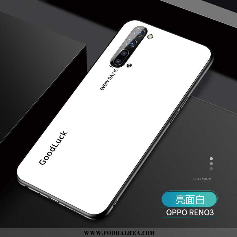 Skal Oppo Reno 3 Personlighet Par Enkel, Fodral Oppo Reno 3 Kreativa Lila