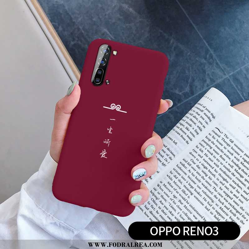 Skal Oppo Reno 3 Personlighet Trend Skal, Fodral Oppo Reno 3 Kreativa All Inclusive Blå