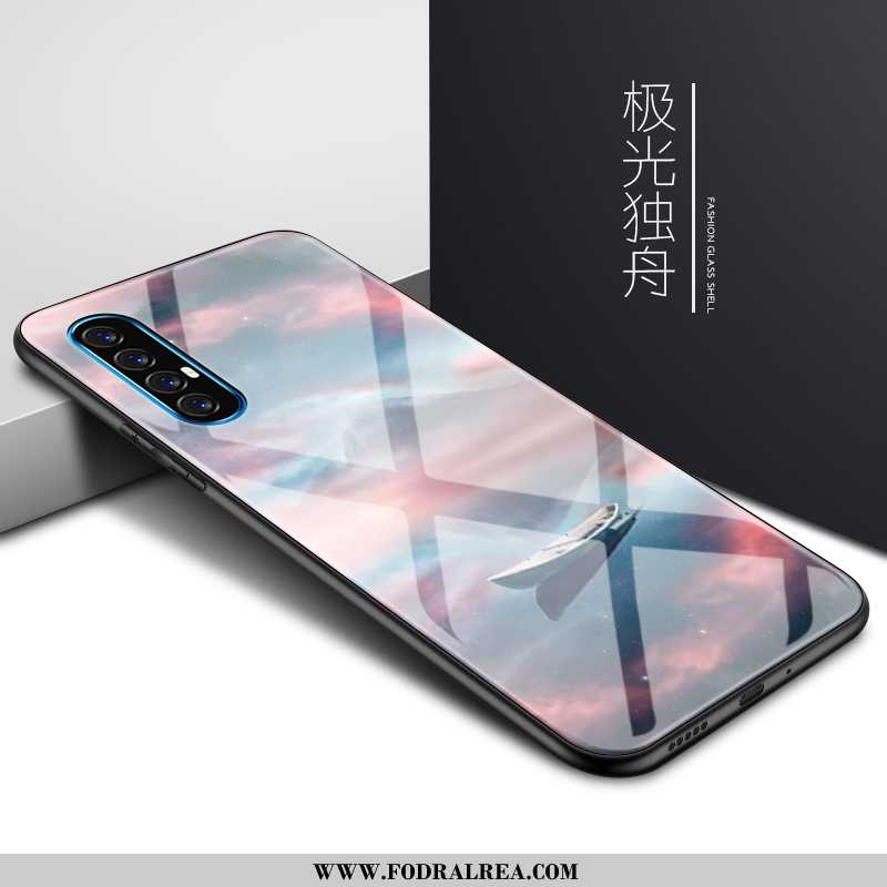 Skal Oppo Reno 3 Pro Kreativa Svart, Fodral Oppo Reno 3 Pro Skydd Fallskydd Svarta