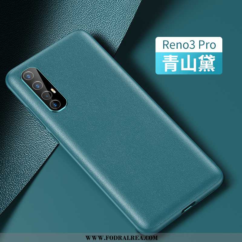 Skal Oppo Reno 3 Pro Läder Fodral Skal, Oppo Reno 3 Pro Super Mode Svarta