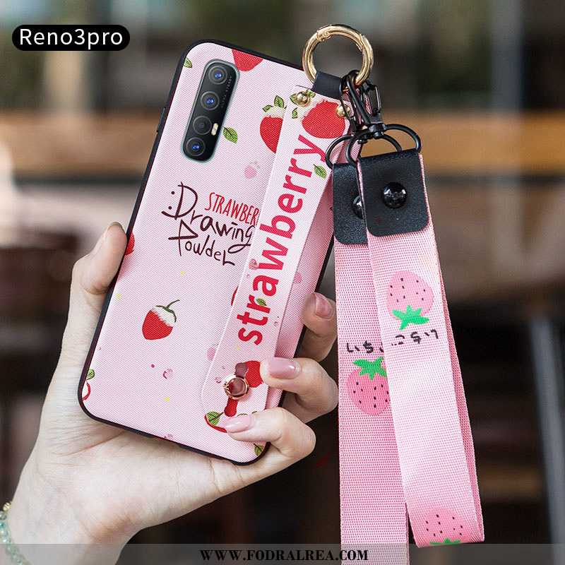 Skal Oppo Reno 3 Pro Personlighet Nubuck Fodral, Fodral Oppo Reno 3 Pro Kreativa Fallskydd Vita