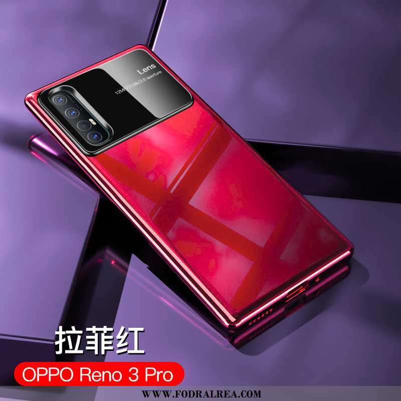 Skal Oppo Reno 3 Pro Skydd Super All Inclusive, Fodral Oppo Reno 3 Pro Glas Enkel Vita