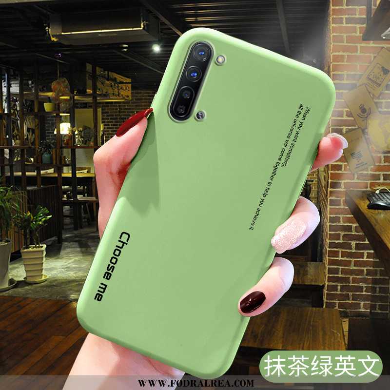 Skal Oppo Reno 3 Trend Fallskydd Vacker, Fodral Oppo Reno 3 Mjuk Silikon Rosa