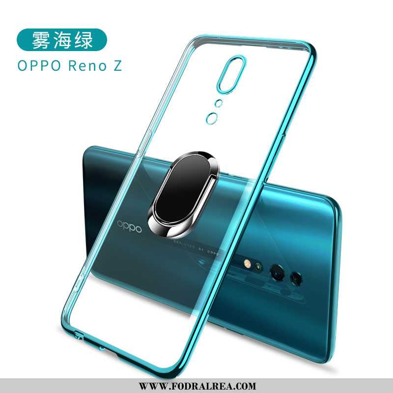 Skal Oppo Reno Z Silikon Super Kreativa, Fodral Oppo Reno Z Skydd Transparent Guld