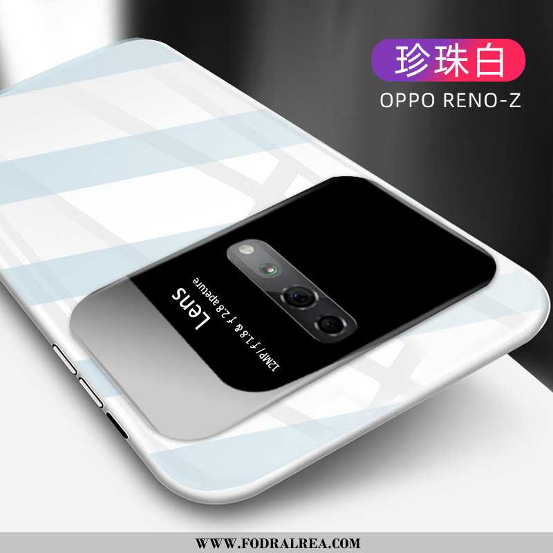 Skal Oppo Reno Z Super Mobil Telefon Net Red, Fodral Oppo Reno Z Tunn Kreativa Röd