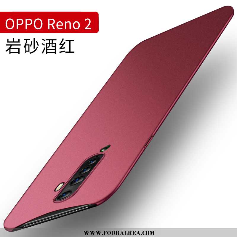 Skal Oppo Reno2 Super Grå Fodral, Fodral Oppo Reno2 Tunn Hård