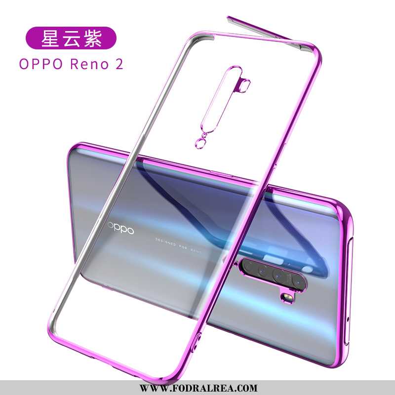 Skal Oppo Reno2 Trend Kyla Liten, Fodral Oppo Reno2 Mjuk Mobil Telefon Lila