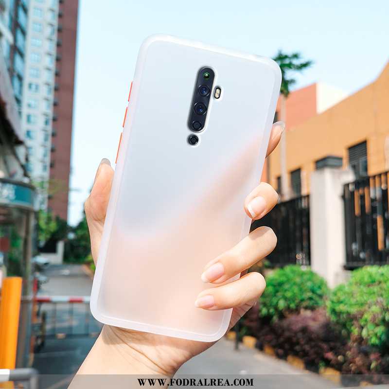 Skal Oppo Reno2 Z Trend Nubuck All Inclusive, Fodral Oppo Reno2 Z Mjuk Frame Vita