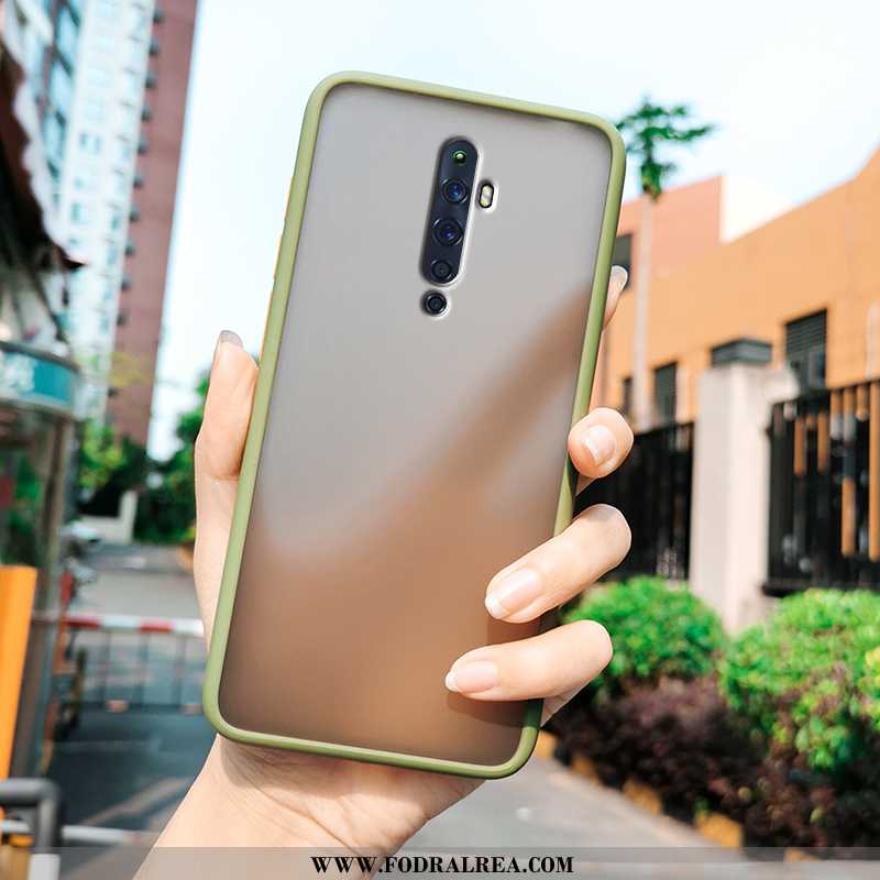 Skal Oppo Reno2 Z Trend Nubuck All Inclusive, Fodral Oppo Reno2 Z Mjuk Frame Vita