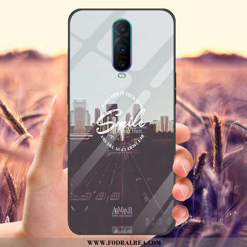 Skal Oppo Rx17 Pro Skydd Mobil Telefon Svart, Fodral Oppo Rx17 Pro Glas Anpassa Svarta