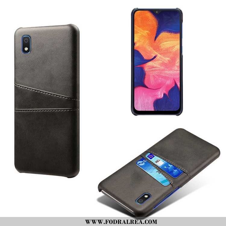 Skal Samsung Galaxy A10 Mönster Liten Skal, Fodral Samsung Galaxy A10 Läderfodral Personlighet Röd