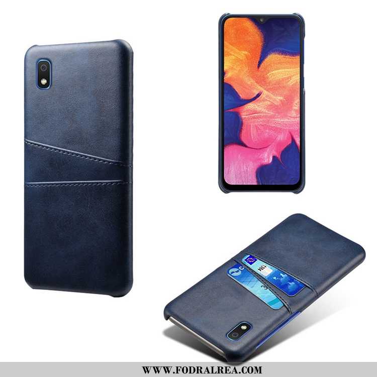 Skal Samsung Galaxy A10 Mönster Liten Skal, Fodral Samsung Galaxy A10 Läderfodral Personlighet Röd