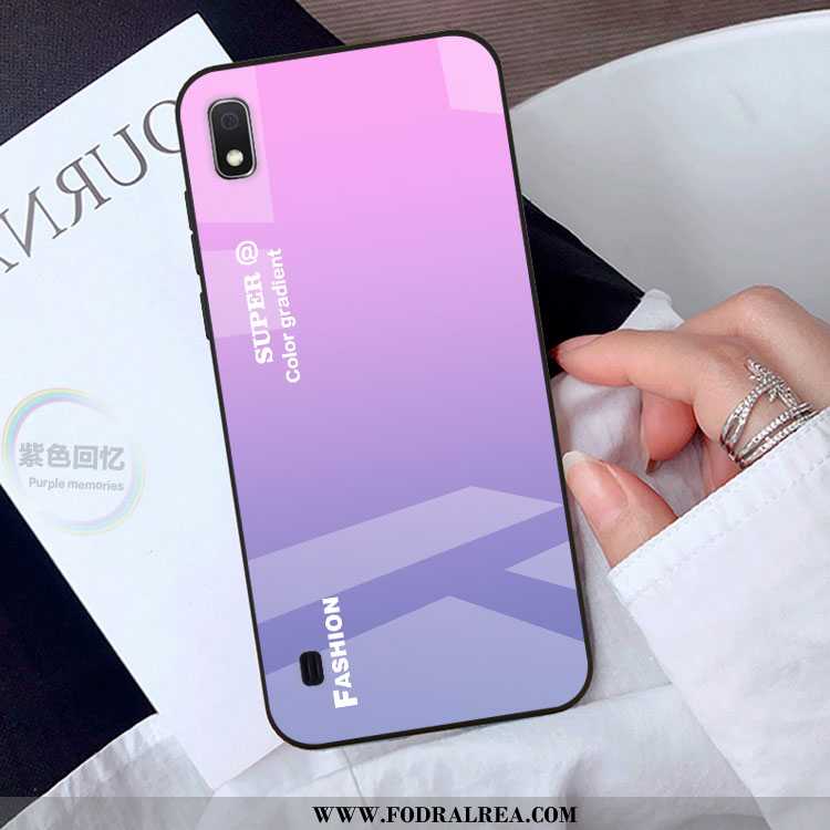 Skal Samsung Galaxy A10 Personlighet Gradient Stjärna, Fodral Samsung Galaxy A10 Skydd Grön