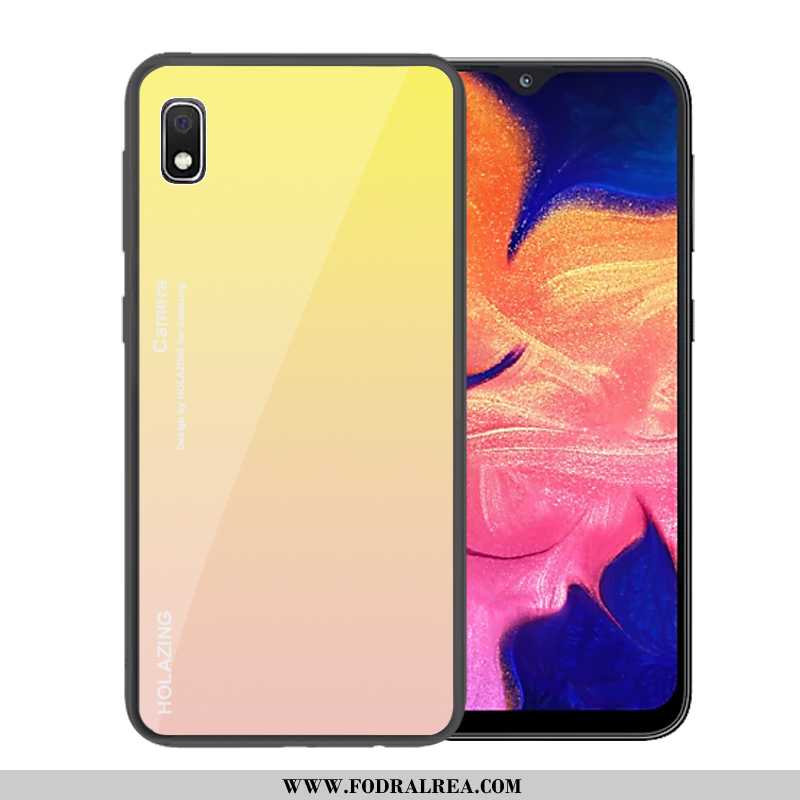 Skal Samsung Galaxy A10 Skydd Trend Stjärna, Fodral Samsung Galaxy A10 Glas Mörkblå