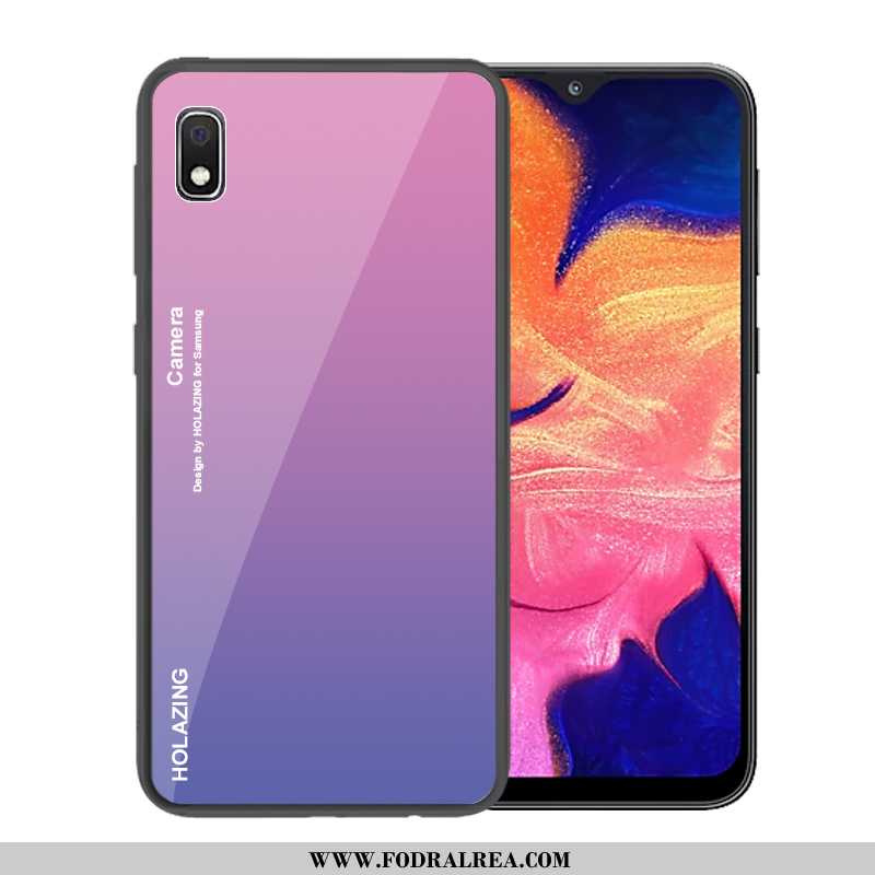 Skal Samsung Galaxy A10 Skydd Trend Stjärna, Fodral Samsung Galaxy A10 Glas Mörkblå