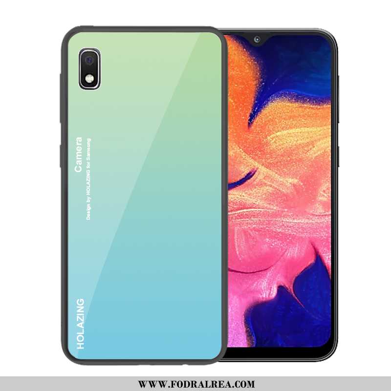 Skal Samsung Galaxy A10 Skydd Trend Stjärna, Fodral Samsung Galaxy A10 Glas Mörkblå