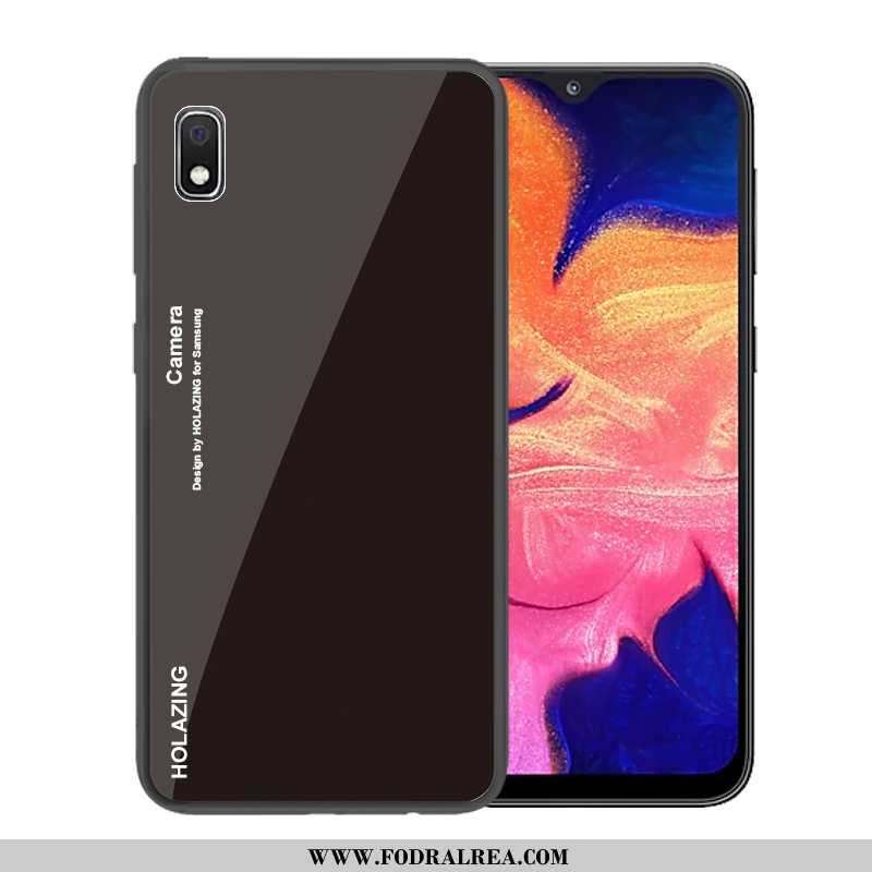 Skal Samsung Galaxy A10 Skydd Trend Stjärna, Fodral Samsung Galaxy A10 Glas Mörkblå