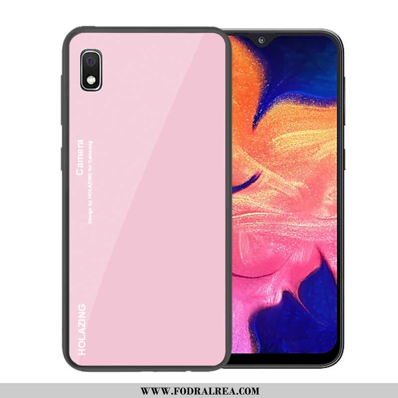 Skal Samsung Galaxy A10 Skydd Trend Stjärna, Fodral Samsung Galaxy A10 Glas Mörkblå