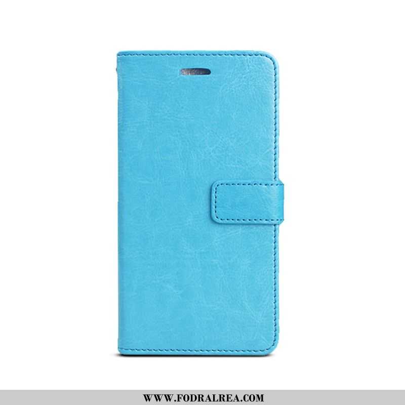 Skal Samsung Galaxy A20e Läder Clamshell Skyddfodral, Fodral Samsung Galaxy A20e Mönster Röd