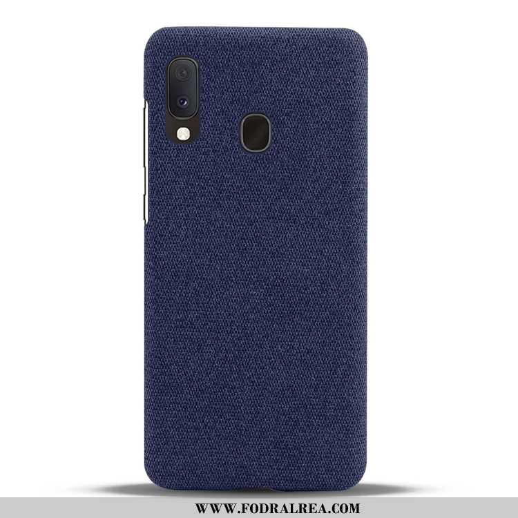 Skal Samsung Galaxy A20e Nubuck Mobil Telefon Grå, Fodral Samsung Galaxy A20e Personlighet Grå