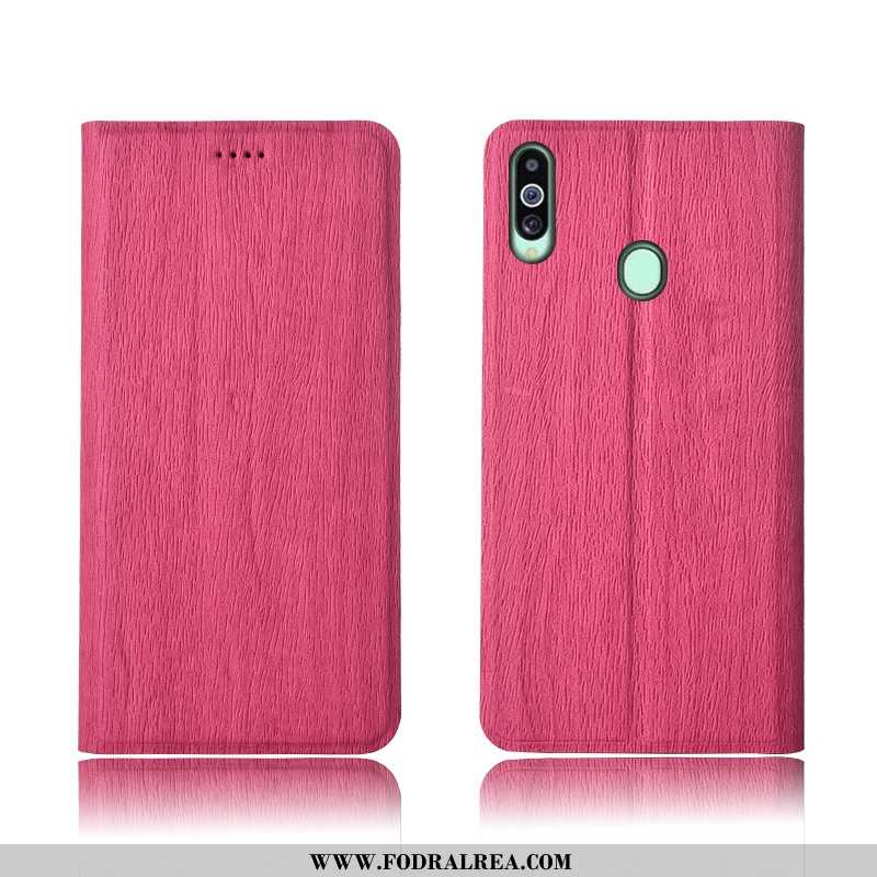 Skal Samsung Galaxy A20s Skydd Mönster Mjuk, Fodral Samsung Galaxy A20s Läderfodral Silikon Rosa