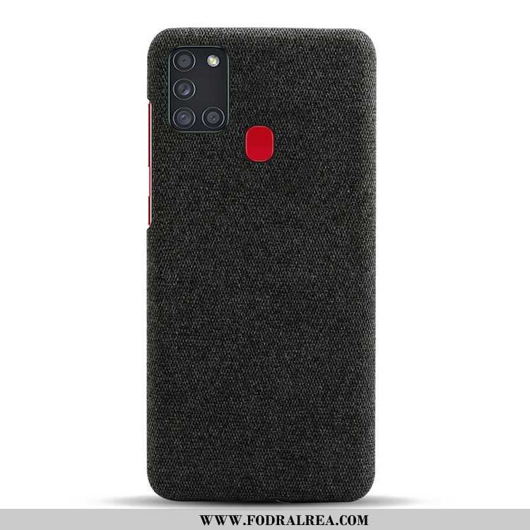 Skal Samsung Galaxy A21s Personlighet Nubuck Hård, Fodral Samsung Galaxy A21s Mönster Grå