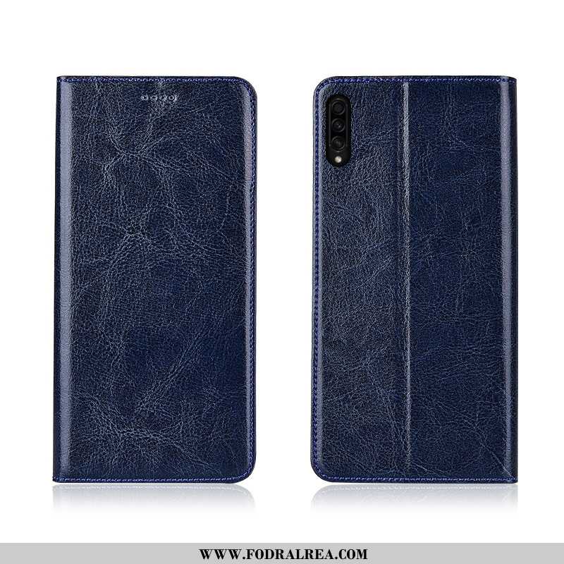 Skal Samsung Galaxy A30s Skydd Mjuk Ny, Fodral Samsung Galaxy A30s Läderfodral Täcka Brun