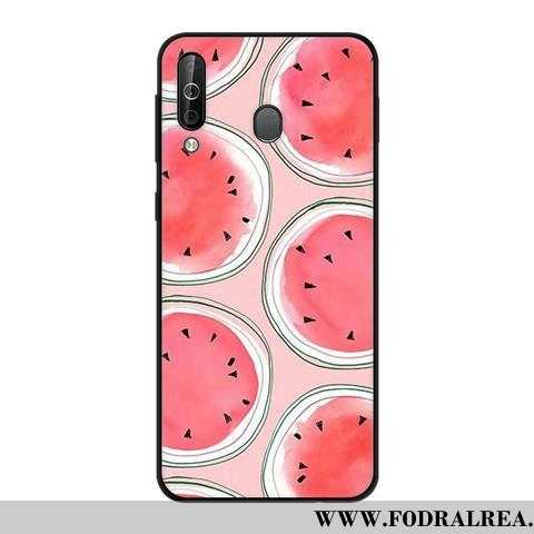 Skal Samsung Galaxy A40s Mjuk Nubuck Stjärna, Fodral Samsung Galaxy A40s Skydd Kreativa Grön