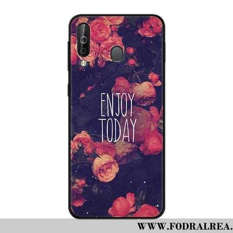 Skal Samsung Galaxy A40s Mjuk Nubuck Stjärna, Fodral Samsung Galaxy A40s Skydd Kreativa Grön