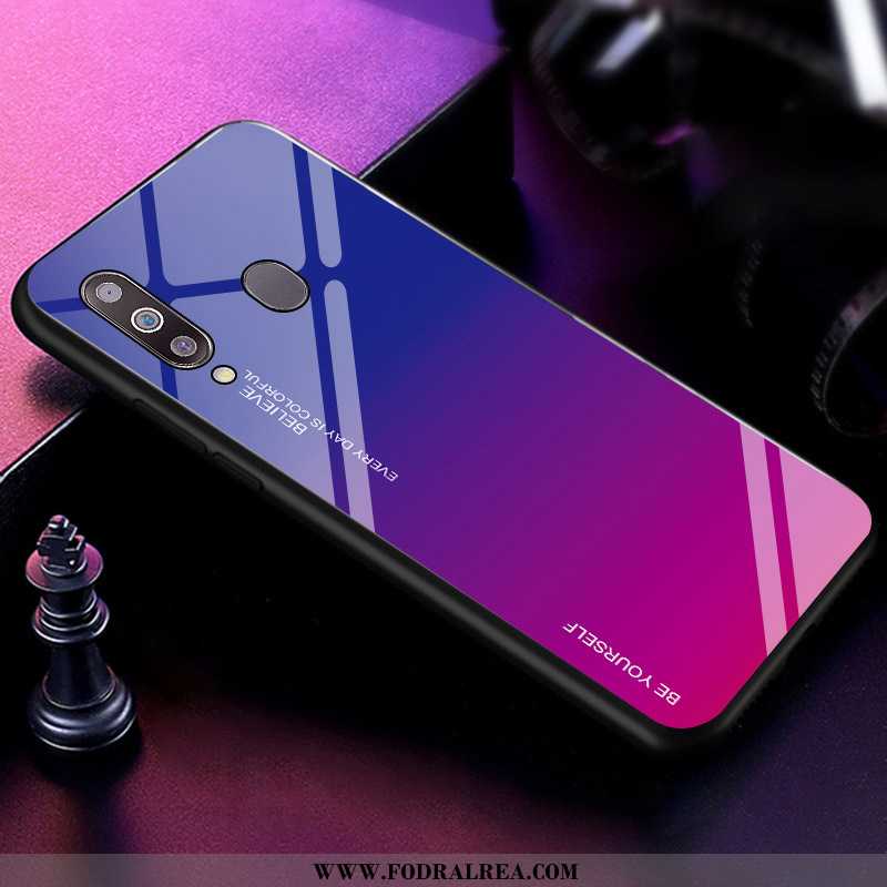 Skal Samsung Galaxy A40s Trend Fodral Fallskydd, Samsung Galaxy A40s Skydd Purpur Lila