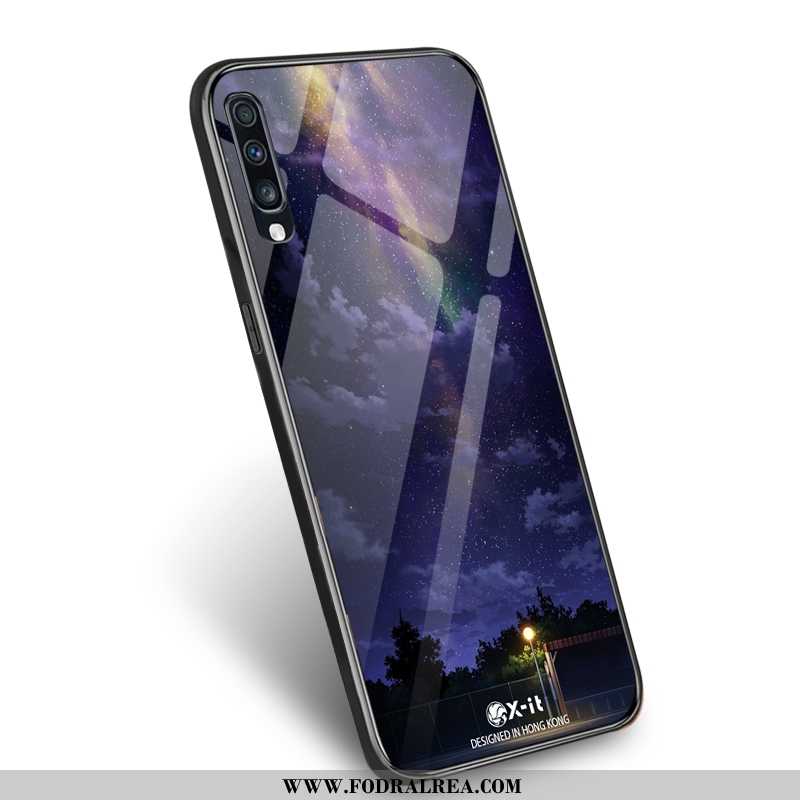 Skal Samsung Galaxy A50 Kreativa Purpur Skal, Fodral Samsung Galaxy A50 Trend Personlighet Lila