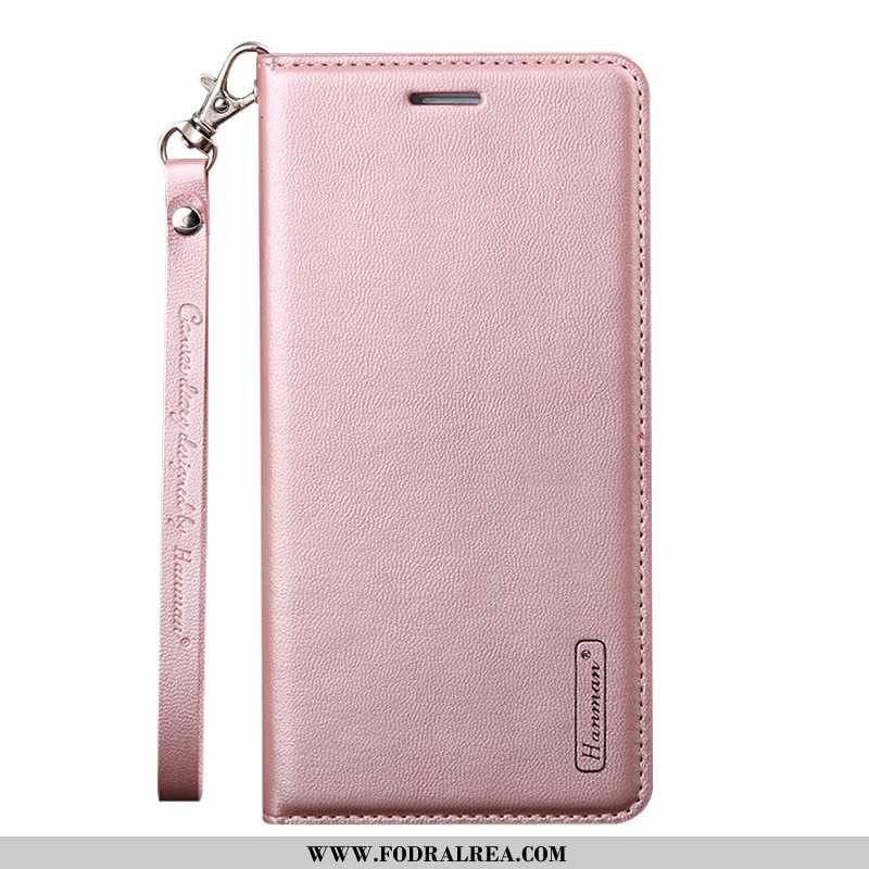 Skal Samsung Galaxy A50 Läderfodral Faldigt Reversibel, Fodral Samsung Galaxy A50 Hängsmycken Rosa