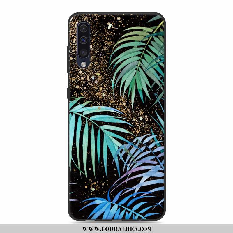 Skal Samsung Galaxy A50 Mjuk Grå, Fodral Samsung Galaxy A50 Silikon Grå