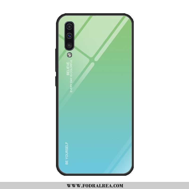 Skal Samsung Galaxy A50 Skydd Purpur All Inclusive, Fodral Samsung Galaxy A50 Glas Härdning Lila